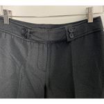 Worthington NWOT  Modern Fit Shiny Sparkly Dark Gray Party Dress Slacks Pants 4P Photo 3