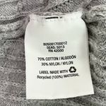 basic editions Women's Round Neck Cable Knit Sweater Grey Size XXL Photo 7