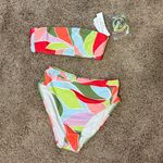 Sanctuary Swim Colorful Floral Pattern Bikini Photo 0
