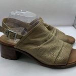 Miz Mooz  Leather Slingback Heeled Sandals Perri Tan size 41 US 10.5 Photo 3