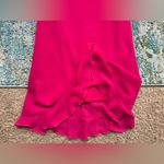 Vintage Jonathan Martin two piece pink dress with ruffle sheer cardigan, size 9 Photo 5