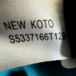 Diane Von Furstenberg  New Koto Pencil Skirt Mini Pleated Zip Viscose Blue 8 Photo 4