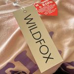 Wildfox NWT Lonely Hearts Club Roadtrip Holographic Tie Dye Sweatshirt Photo 6