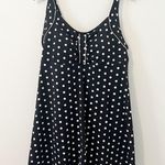 Swimsuits for All Retro Swim Dress Black White Polka Dot Size 20 Photo 1