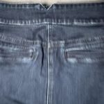 prAna Skirt Womens 14 Blue Denim Button Front Pencil Jean Organic Cotton Stretch Photo 10