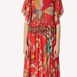 Red Valentino NWOT  bird of paradise forest dress Photo 0