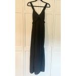 Forever 21  black ruffled cross back maxi dress small Photo 10