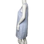 Romeo + Juliet Dress Women Small Blue White Geometric Shift Lace Feminine Preppy Photo 2