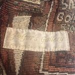 Tapestry Golf Shoe Bag Travel Tote Zip Pouch Golfing Women Golfers EUC Tan Photo 1