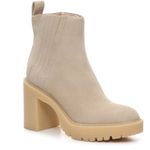 Brand New Dolce Vita Cream Ankle Booties with Chunky Sole Size 7.5 Photo 0