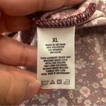 Aeropostale  Dress Floral Womens Size XL Crisscross Back Long Sleeve‎ Midi Dress Photo 8