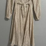 Chicwish New with tags cream with yellow Flowers dress size m Photo 6