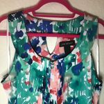Lane Bryant Watercolor Florals Sleeveless Dress Photo 6