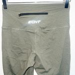 ECHT  Olive Green Cropped Comfort Flex Running Leggings Photo 5