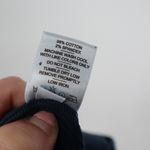 American Giant Navy Ribbed Wide Leg Lounge Pants XS Made in USA Cotton Blend Blue Photo 4