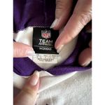 NFL Minnesota Vikings Crystal Shiny Long Sleeve White and Purple Top Womens Size Med Photo 5