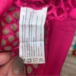 Avidlove Hot Pink Mesh Crop‎ Top | Juniors L | Festival Clubwear Size undefined Photo 6