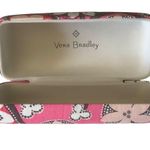 Vera Bradley Sunglasses Case Pink Paisley Clam Retired Photo 0