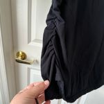 Maternity Black and White Short Sleeve Shirt Size 2X Photo 3