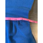 Garnet Hill  Retro Ponte Knit Dress Womens 10 Blue Basic Classic‎ Comfort Preppy Photo 9