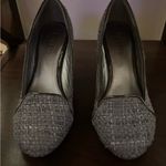 Bakers Gray Women's Tweed Wedge Heels Size 6 Photo 4