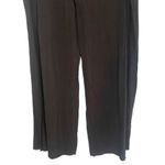 Kona Sol Black Wide Leg Double Slit Beach Coverup Pants Women Sz M Photo 5