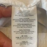 J.Crew  Ivory and Gold Shorts XL Photo 3