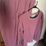 Pink Rose Cozy knit pajama set Photo 0