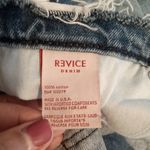 Revice Denim  with Frayed Waistband Button Fly Wide Leg Mid Rise Womens 30 Photo 4