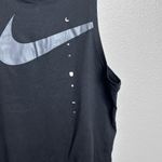 Nike The Tee Women Black Athletic Tank Top Just Do it size small Photo 2