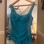 Beach‎ Party Size 10 One Piece Blue Photo 0