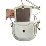 Rebecca Minkoff  White Leather Crossbody Tassle Bag Photo 4