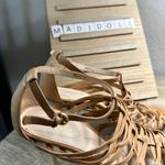 Coach Tan Fantasia Strappy Stiletto Heels Size 8B Photo 1