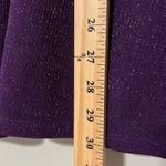 Lane Bryant  size 22/24 babydoll sparkle knit top jacquard fit v neck long sleeve Photo 1