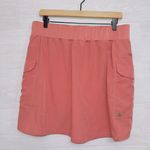 GERRY Women's Orange High Waisted Spandex Short Lined Athletic Skirt size XL Photo 4