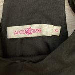 Alice & Trixie Black, White & Green 100% Silk Sleeveless Dress Size XS Photo 7