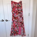 Mac Duggal NWOT Ieena for  Floral Ruffle Maxi Skirt Photo 1