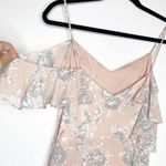 Lovers + Friends  Taylor Maxi Dress Floral Blush Pink Size 0 Photo 5