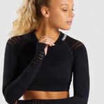 Gymshark Flawless Knit Long Sleeve Crop Top Photo 0