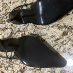 Jennifer Moore  Elegant Black Slingback Heels 9M Great Shape! Photo 2
