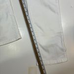 Lauren Jeans Co. Ralph Lauren White Zip Hem Crop Pants Women's Size 6P Photo 7