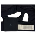 Lululemon  Black Sports Bra with Geometric Cutouts Photo 3