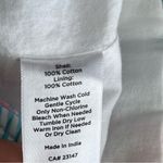 Talbots Patchwork Striped Seersucker Casual Blazer Women’s Size 8P Pink White Photo 9