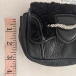 Aimee Kestenberg  fierce and fab shearling chain leather flab mini micro purse Photo 8