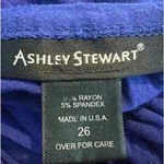 Ashley Stewart  Woman’s plus size 26 long sleeve blouse Photo 3