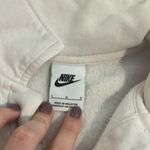 Nike Sportswear Phoenix Fleece 3/4 Sleeve Cropped Polo Sweatshirt Sz L Photo 2