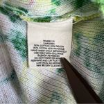 Anthropologie Yellow Bird Cardigan Sweater S Small Spring Floral Ruffle Green Photo 3