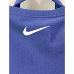 Nike  Racerback One Piece Swimsuit Size 14 Navy Red Colorblock Logo Beach Pool Photo 6