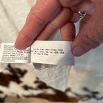 ZARA NWOT  Women's Off White Linen V-Neck Top Size Medium Empire Waist Photo 7