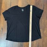 Just My Size black t-shirt, plus size 2X, 18W/20W Photo 5